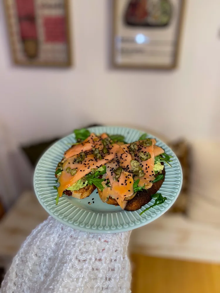 Tosta de Salmón